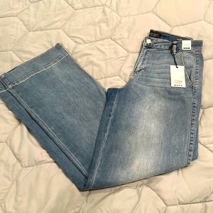 Judy Blue Mid Waist Life is a Fairytale Wide Leg Jeans Sz 9/29